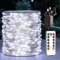 ZELUXDOT Cool White Fairy Lights 660FT Extra Long Silver Wire Plug in LED String Lights 2000 LED for Wedding Indoor Outdoor Christmas Tree Patio Porch Garden Decoration
