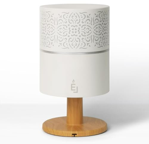 Earnest Living Diffusor für ätherische Öle, klassischer Lampen-Diffusor, 260 ml, Timer, Nachtlichter und automatische Abschaltfunktion, Heimbüro, Luftbefeuchter, Aromatherapie-Diffusoren für