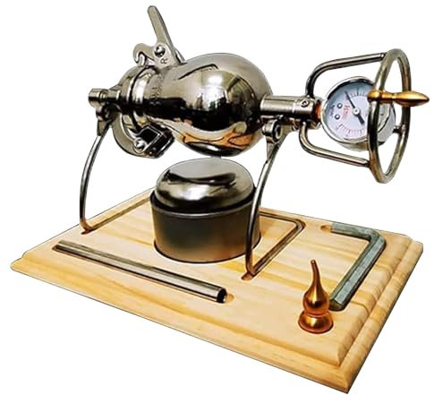Chinese Vintage Traditional Popcorn Maker, Manual Popcorn Machine, Stainless Steel Mini Popcorn Pot, Popcorn Popper for Family Gathering Party Fun(300ml)
