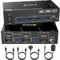 KVM Switch 2 PC 2 Monitore 8K, Displayport + HDMI USB 3.0 KVM Umschalter für zwei Monitore, Unterstützt 8K@60Hz, 4K@120Hz für 2 Computer, die Tastatur, Maus und Monitor teilen