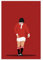 zxjwcm George Best Poster auf Leinwand, Schlafzimmer, Dekoration, Landschaft, Büro, Raumdekoration, Geschenk, ungerahmt: 60 x 90 cm