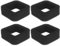 SG Store 4 Pezzi 45 Mm X 45 Mm Filtro Aria Spugna Filtro Aria Per Vari Motori Di Decespugliatore Compatibile Con Kawasaki TH23D TH26D TH23 TH26 TJ27 11010-2530