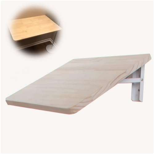 Küchentisch für die Wand Bartisch, Klappbarer Wandtisch, stehtisch klappbar, wandklapptisch werkbank, Computertisch, Küchentisch, Wandtisch, klappbar, schwimmend(30 * 40cm/11.8 * 15.7inch)
