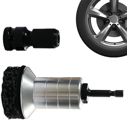 Wheel Cleaning Kit, Heavy Duty Brake Parts Cleaner, 4.72 Inches Sturdy Professional Grade Vehicle Cleaning Supplies for Rims and Calipers, Portable Auto Detailing