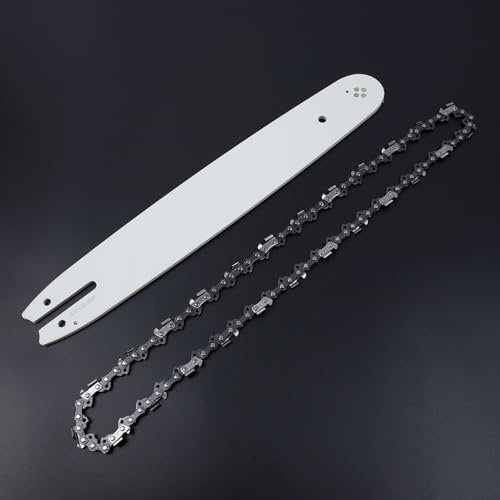 ZiStarlilife Barra guida per motosega con 3/8 LP 50DL Strumenti di ricambio per catena in acciaio sega a catena in acciaio al manganese Barra in acciaio per MS170 MS180 Accessori per utensili