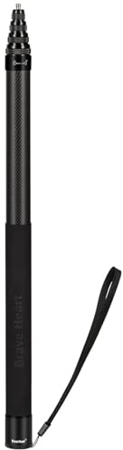 3m 118in Extened Carbon Fiber Selfie Stick for Insta360 ONE X5 X4 X3 X2 RS Long Invisible Pole for Insta 360 Panoramic Camera