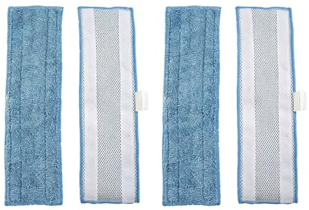 4 Pezzi Di Panni for Scopa, Compatibili Con Polti, Compatibili Con Moppy, Panni for Scopa, Parti Di Ricambio for Motori A Vapore In Microfibra Lavabili E Riutilizzabili