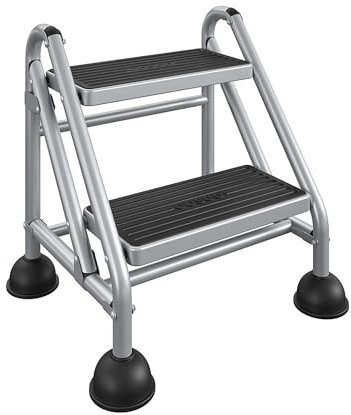 Cosco Escabeau Roulant 2 marches Gris