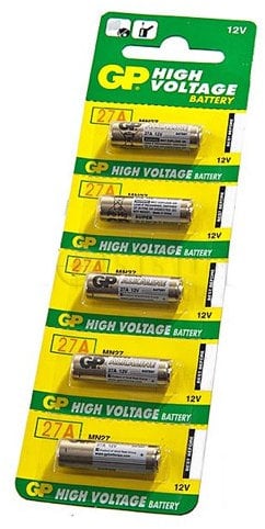 Gp Alto Voltaje Batería 27A Pk5 12V [5 Empacar]