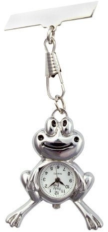 Taschenuhr, Frosch-Design