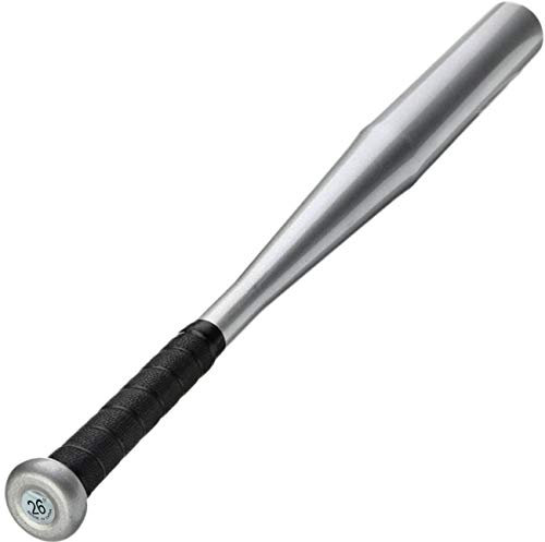 Spaß Kostet Baseballschläger aus Aluminium Silber 26 Zoll 65 cm lang ideal zum Baseball