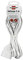 Brennenstuhl 1161671 - Alargador eléctrico (5 m, 2 x 0,75), blanco