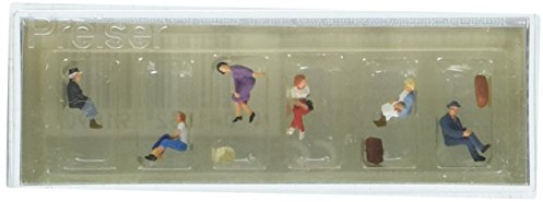 Preiser 1/160 Ème - PR79189 - Model Railway - Seated Traveler