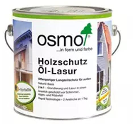 Osmo 707 Walnut Colour Wood Protection Oil Stain 750ml