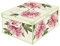 LAVATELLI Collection Peonie, Decorative, Cardboard lids and Handles, Clothes, Toy Baskets, Storage, Blanket Box, Large, Peonies