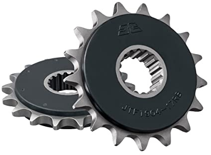 JT Sprockets JTF1904.17RB Rubber Padded Front Sprocket 17 Tooth