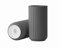 Lyngby - Vase, Blumenvase - Porzellan - Farbe: Dunkelgrau - 20 cm