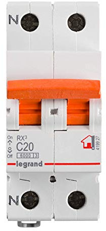 Interrupteur, magnetotermico, magnetotermico 20 A, legrand