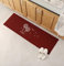 Lindong Türmatte Fußabtreter Eingangsmatte Sauberlaufmatte Schmutzfangmatte Anti-Rutsch Füßmatte Türvorleger viele Motiv wählbar 40x120cm Weinrot Löwenzahn