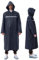 iOutdoor Products Premium Regenponcho, 100% Wasserdicht Regenjacke mit Kordelzughauben/Reißverschluss/Knopf/Reflexstreifen/Aufbewahrungstasche, Weich, Abriebfest, Reißfest, Marine, XL(160-170 CM)