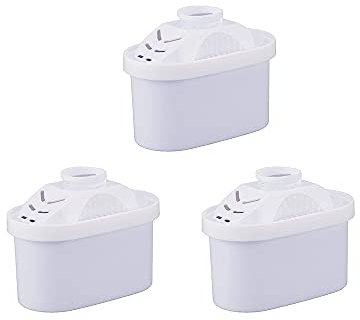 3x Filterkartuschen für Bosch Tassimo TAS5542GB, TAS6515GB, TAS8520, TAS8520GB, TAS6515, TAS4502, TAS4503, TAS4504 Wasser-Filter/für sauberes Wasser