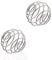 2 Pièces Fouets Boule de Mixage en Acier Ioxydable pour Boissons Protéinées,Shaker, Bouteille Mélangeuse Boule de Secousse (Diamètre 5cm)