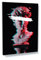 Sense Canvas Kunstdruck auf Leinwand mit David-Statue, Vaporwave Synthwave Cyberpunk Michelangelo, Heimdekoration, Druck, Poster, Gemälde, mittelgroß, 45,7 x 61,9 cm