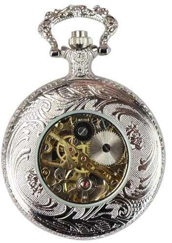 TruClothing Automatic Mechanical 1920's Blinders Pocket Watch Vintage Retro