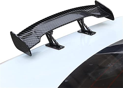 GIMOCOOL Auto Mini Schwanz Spoiler, Auto Mini Spoiler Wing, Auto Mini Heckspoiler Flügel Ohne Perforation, Kann für Dekoration, Fahrzeugstabilität, Allgemeine Verwendet Werden