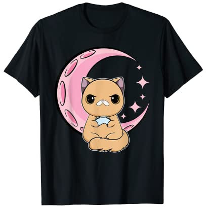 Exotic Shorthair Kawaii Katze Kitten Egirl Gaming Gamer T-Shirt