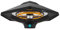 Cecotec Riscaldatore elettrico da esterno a soffitto ReadyWarm 2000 Power Ceiling. 2000 W in 3 livelli, tecnologia alogena, protezione IP34, telecomando, area di copertura 10 m2