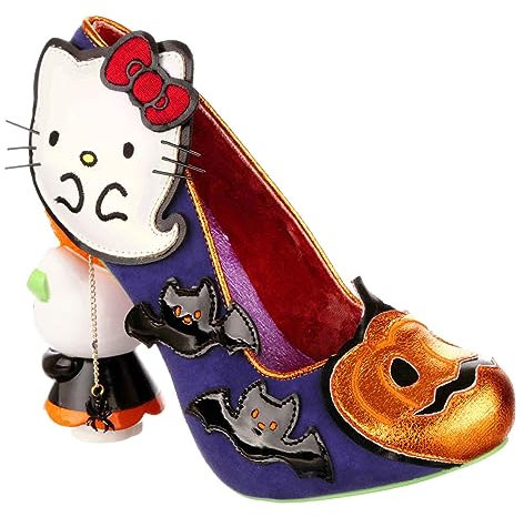 Irregular Choice Zucca Kitty, Scarpe décolleté Donna, Viola, 38 EU