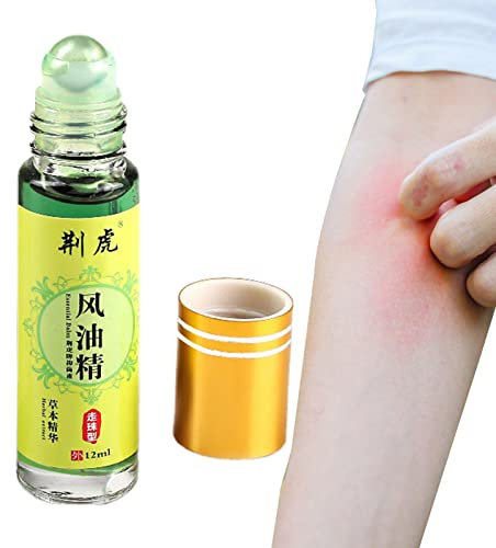 Rolle auf Pfefferminzöl,Pfefferminzöl zur Linderung von Schwindel auf der Haut - 12ml Peppermint Touch Oil Roll für Migräne, Energie gegen Reisekrankheit