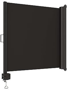 Balkonmarkise Balkon Sichtschutz anthrazit H80 ausziehbar bis 200cm 301820207-HE