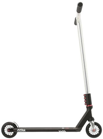 Aztek Complete Street Stunt Scooter Höhen erhältlich in 85-, 87-, 89-, 94cm I Park I Hybrid I Trick I Tret I Roller (Schwarz, Corsa H=85cm)