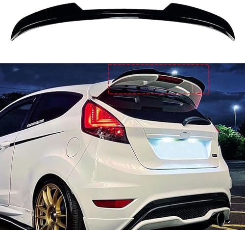 ENDYAK Auto Spoiler Posteriori per Ford Fiesta ST-Line MK6 MK6.5 2008-2015 2016 2017 Alettone Posteriore Tuning Parte Baule Posteriore Coperchio Ali Parti Styling Carrozzeria
