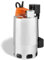 Flachsaugende Schmutzwasser Tauchpumpe DRAINAGEPUMPE FÄKALIENPUMPE TROPFKÖRPERPUMPE KLÄRANLAGENPUMPE Pumpe DRAIN-VORTEX-550-GM STAINLESS STEEL MAGNETIC FLOAT
