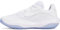 Under Armour Unisex UA Lockdown 7 Low Basketball Schuhe, White/White/Metallic Silver, 40.5 EU