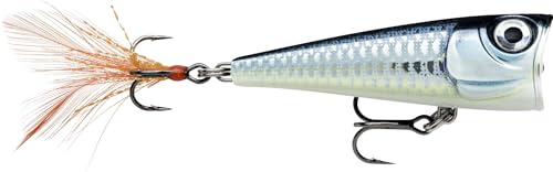 Rapala, X-Light Pop Angelköder, schwimmender Süßwasserköder, Schwimmtiefe: Oberfläche, Angelgerät aus Kunststoff