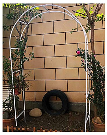 HOMEFOO Gartenlauben aus Stahl, 94,5'' H x 55'' B, 94,5'' H