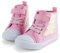 Cheerful Mario 2-6 Anni Scarpe Bimba Casual Sneakers Tela Scarpe Alte Bambina con Paillettes Scintillanti Rosa 21 EU