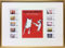 Kunstverlag Christoph Falk Udos 10 Gebote Briefmarken (goldener Rahmen) - Udo Lindenberg Bild