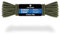 Kamu Synber Cuerda Elástica 5mm x 10m Cuerda de Goma Elastica para Lona, Remolque, Piscina, Pulpos | Verde Militar