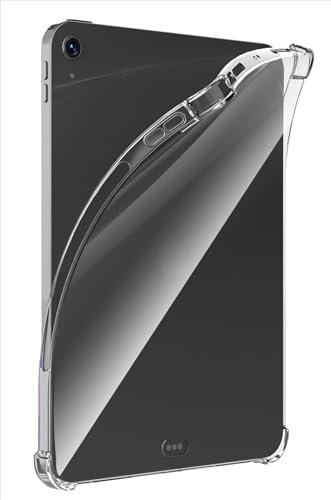 GIOPUEY Hülle für iPad Air 13 Inch M3 2025, Weiche TPU Rückenschale, Dünne Abdeckung, Airbag Schutz, Case Kompatibel mit iPad Air 13 Inch M3 2025-Transparentes