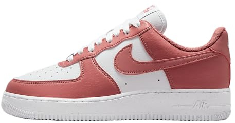 Nike Air Force 1 '07 Next Nature Damenschuhe (DV3808-115, Weiß/Metallic-Silber/Canyon Pink)