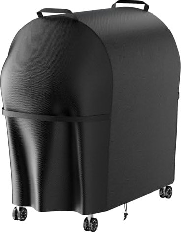 Absyrony Grillabdeckung Wetterfest- 76x66x100 cm, Grill Abdeckung, Abdeckhaube Gasgrill, Grillhaube Abdeckplane, Schutzhülle, Reißfest Grill, Winddicht, UV-Beständiges, Wasserdicht- Schwarz