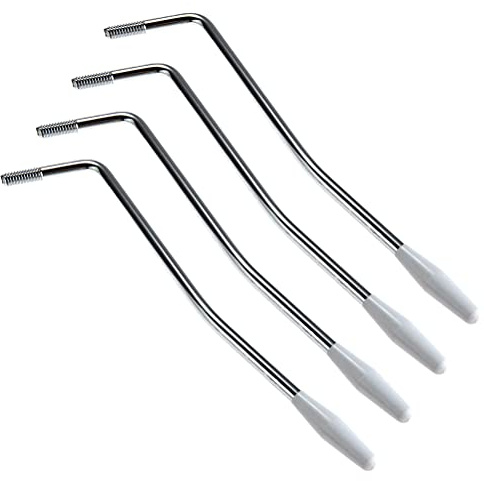 Gatuida 4 Piezas Barra de Brazo de Trémolo Palanca de Manivela de Guitarra Alta Resistencia No Deformación para Guitarra Eléctrica