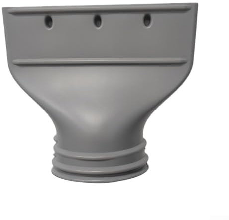 HOHOVYVY Flacher Klimaanlagen Abluftschlauch Adapter Mit 4 Verschlusslaschen Für Fenster Dachfenster 23X26cm