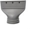 HOHOVYVY Flacher Klimaanlagen Abluftschlauch Adapter Mit 4 Verschlusslaschen Für Fenster Dachfenster 23X26cm