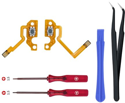 Tolesum Ersatz ZL ZR Ribbon Flex Cable für Nintendo Switch 2 Joy Con Controller Reparatur Ersatzteile Mit Schraubendreher Öffnungswerkzeug